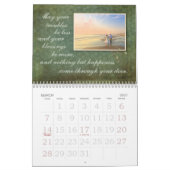 Waterverf Floral - Aangepaste foto Kalender (Mar 2027)