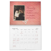 Waterverf Floral - Aangepaste foto Kalender (Feb 2027)