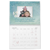 Waterverf Floral - Aangepaste foto Kalender (Jan 2027)