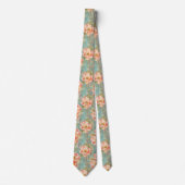Waterverf Floral Abstract Patroon (18) Stropdas (Voorkant)