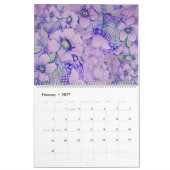 waterverf Floral Agenda 2023 Kalender (Feb 2027)