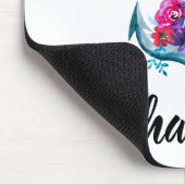 Waterverf Floral Anchor Illustratie Muismat (Hoek)