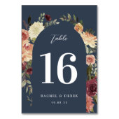 Waterverf Floral Arch Rustic Bloom Kaart (Voorkant)