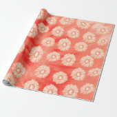 WATERVERF FLORAL ART SPRING DESIGN CADEAUPAPIER (Uitgerold)