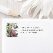  Waterverf Floral Art Wedding Etiket (Insitu)