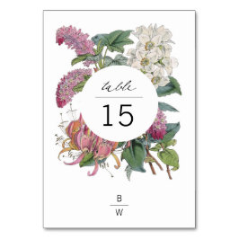  Waterverf Floral Art Wedding Kaart