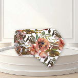 Waterverf Floral Autumn Spice Color Flowers Stropdas<br><div class="desc">Dit ontwerp kan worden gepersonaliseerd door de Edit optie van het Ontwerp te kiezen. Je kunt ook overdragen naar andere objecten. Neem contact met me op via colorflowcreations@gmail.com of gebruik de chatoptie bovenaan de pagina als u dit ontwerp op een ander product wilt plaatsen of hulp nodig hebt. Bekijk meer...</div>