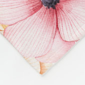 Waterverf Floral Baby Milestone Fleece Deken (Hoek)