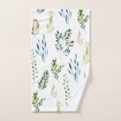 Waterverf Floral Bad Handdoek (Handdoek)