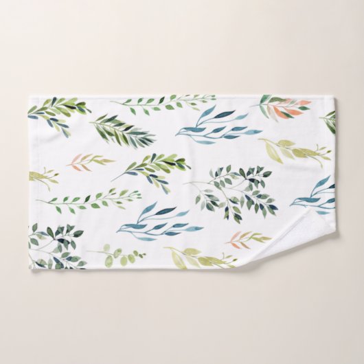 Waterverf Floral Bad Handdoek (Handdoek)