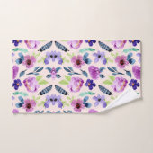Waterverf Floral Bad Handdoek (Handdoek)