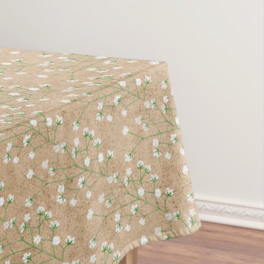 Waterverf Floral Baptism Wedding baby's Tafelkleed (Voorbeeld)