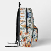 Waterverf Floral Beauty II Bedrukte Rugzak (Links)