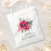 Waterverf Floral Bedankzakje (Geknipt)