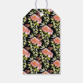 Waterverf Floral Blooms Vrijgezellenfeest Cadeaulabel (Achterkant)