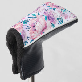 Waterverf Floral Blossom Golfheadcover