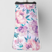 Waterverf Floral Blossom Golfheadcover (Draai 90)