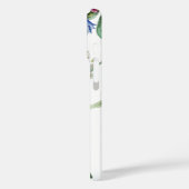 Waterverf Floral Blue Pink Wildflower Monogram Case-Mate iPhone Case (Achterkant / Links)