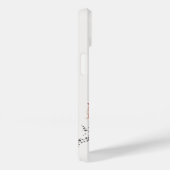 Waterverf Floral Boho Chic Aesthetic Fox Artwork Case-Mate iPhone Case (Achterkant / Rechts)