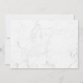 Waterverf Floral Boho Roos Gold Geometric Wedding Bedankkaart (Achterkant)