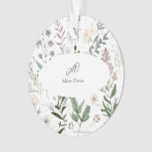 Waterverf floral boho simpel ornament (voorkant)