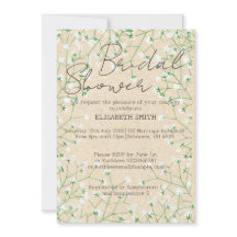 Waterverf Floral Boho Vrijgezellenfeest baby's