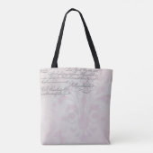  Waterverf Floral Book Lover Tote Bag (Achterkant)