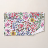 Waterverf Floral botanical Boho Garden Handdoek (Handdoek)