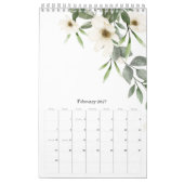 Waterverf Floral Botanical Garden Illustrations Kalender (Feb 2027)