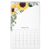 Waterverf Floral Botanical Garden Illustrations Kalender (Jan 2027)