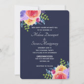 Waterverf Floral Bouquet Kaart (Voorkant)