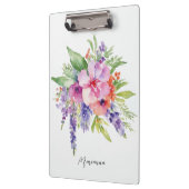 Waterverf Floral Bouquet Klembord (Links)