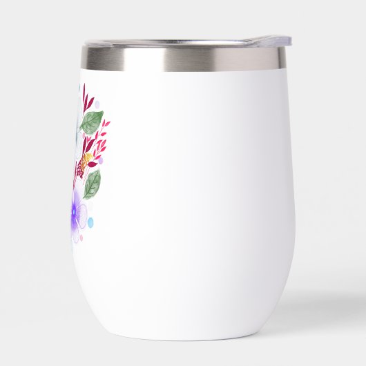  Waterverf Floral Bouquet Monogram (Links)