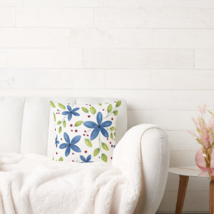 Waterverf Floral Bouquet Pattern Kussen