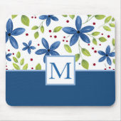 Waterverf Floral Bouquet Pattern Muismat (Voorkant)