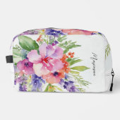Waterverf Floral Bouquet Toilettasje (Voorkant)