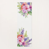 Waterverf Floral Bouquet Yogamat (Achterkant)