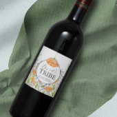 Waterverf Floral Bridesmaid Voorstel Etiket