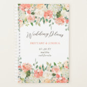 Waterverf Floral bruiloft  van de voorjaarsjesdoor Planner (Voorkant)