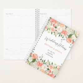 Waterverf Floral bruiloft  van de voorjaarsjesdoor Planner
