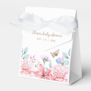  Waterverf Floral Butterfly Favor Box Bedankdoosjes