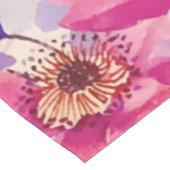 Waterverf Floral Butterfly Garden Glitter Tafelkleed (Gekanteld)