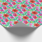  Waterverf Floral Cadeaupapier (Hoek)