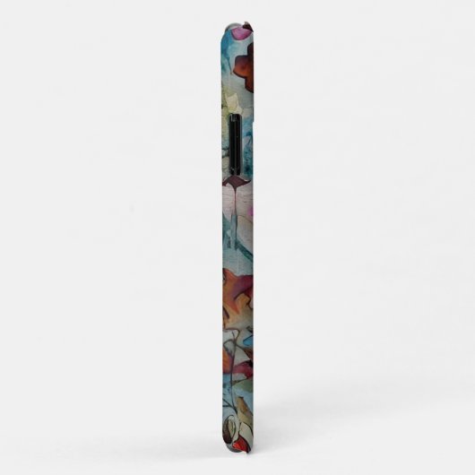 Waterverf Floral Case-Mate iPhone Case (Achterkant/rechts)