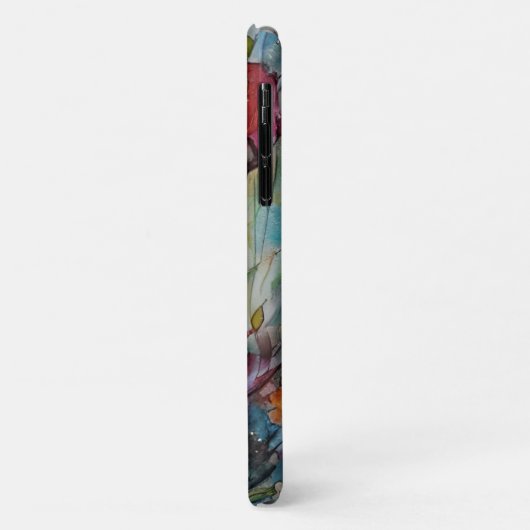 Waterverf Floral Case-Mate iPhone Case (Achterkant/links)