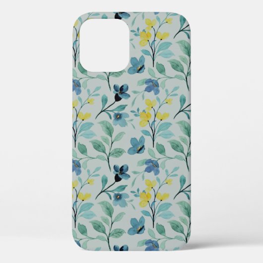 Waterverf Floral Case-Mate iPhone Case (Achterkant)