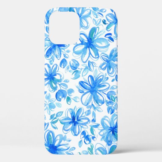 Waterverf Floral Chintz Schattige Pattern Case-Mate iPhone Case (Achterkant)