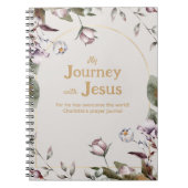 Waterverf floral Christelijk gebed journal Notitieboek (Voorkant)