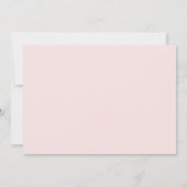 Waterverf Floral Cowgirl Laarzen Roze Vrijgezellen Kaart (Achterkant)