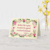 Waterverf Floral Custom Moederdag Kaart (Gele Bloem)